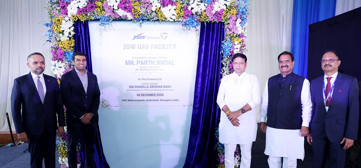 JSW Defence Commences UAV Facility Construction, Hyderabad